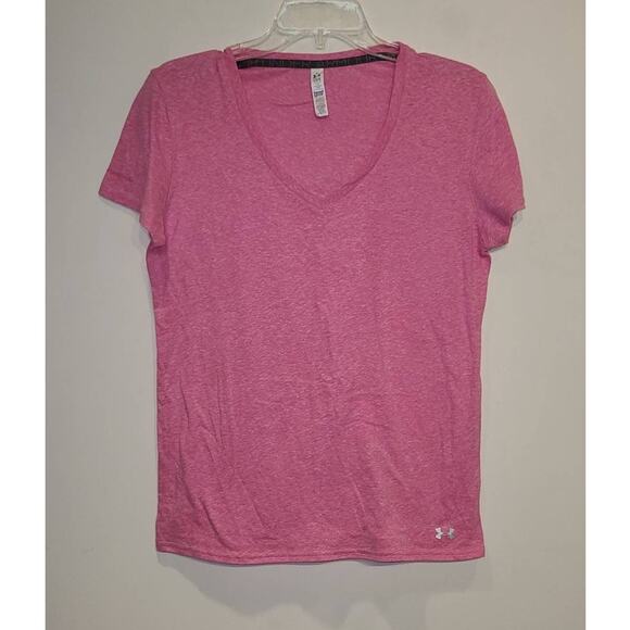 Under Armour heat gear v-neck shirt - large - Picture 1 of 5
